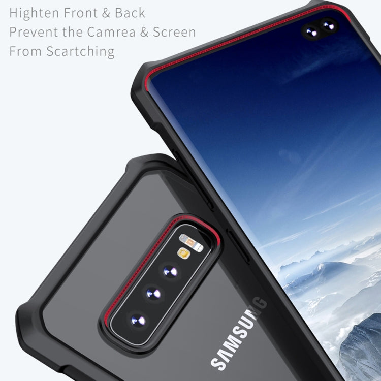 XUNDD Beetle Series Shockproof TPU Protective Case for Galaxy S10 E (Blue)