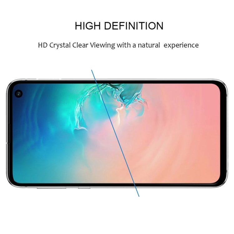 25 PCS 9H 2.5D Premium Curved Screen Crystal Tempered Glass Film for Galaxy S10