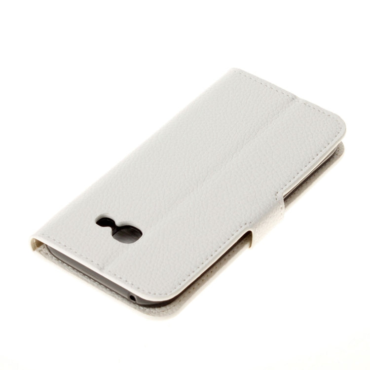 For Galaxy A5 (2017) / A520 Litchi Texture Horizontal Flip Leather Case with Holder & Card Slots & Wallet