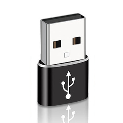 USB-C / Type-C Female to USB 3.0 Male Aluminum Alloy Adapter, Support Charging & Transmission Data