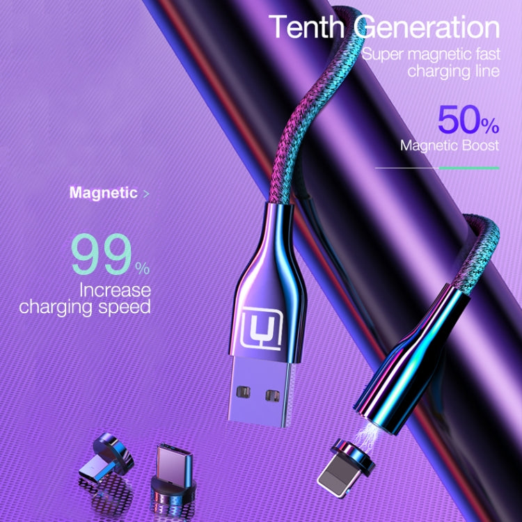 CAFELE Zhen Magnetic Series USB-C / Type-C Round Head Magnetic Suction Fast Charging Data Cable Line Length: 1.2m