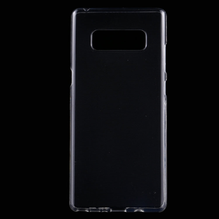 50 PCS TPU Transparent Protective Case for Samsung Galaxy Note 8