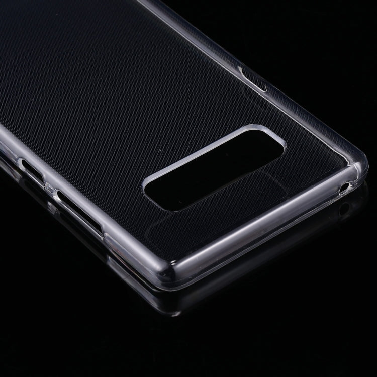 50 PCS TPU Transparent Protective Case for Samsung Galaxy Note 8