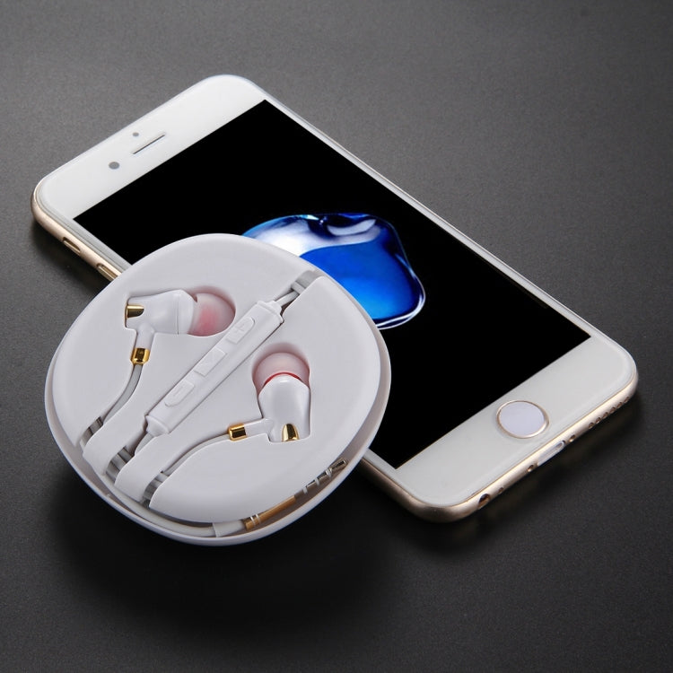 3.5mm In-Ear Earphone with Line Control & Mic, For iPhone, Galaxy, Huawei, Xiaomi, LG, HTC and Other Smart Phones