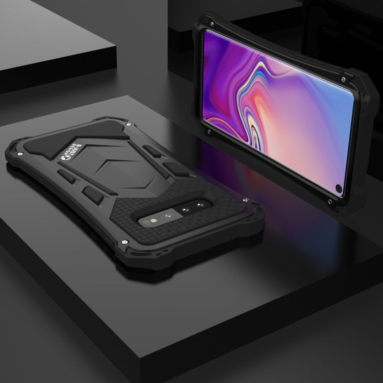 Shockproof Dustproof Metal Armor Protective Case for Galaxy S10