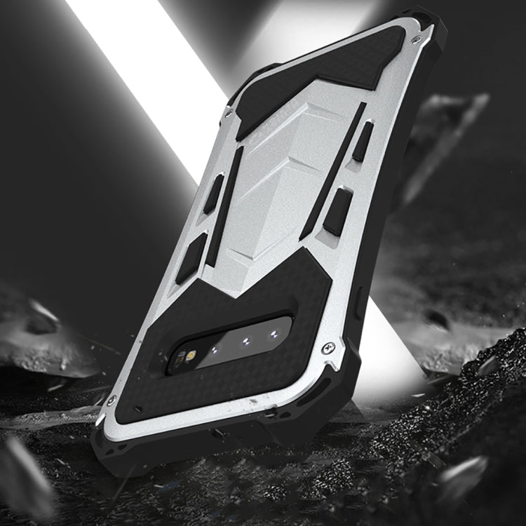 Shockproof Dustproof Metal Armor Protective Case for Galaxy S10