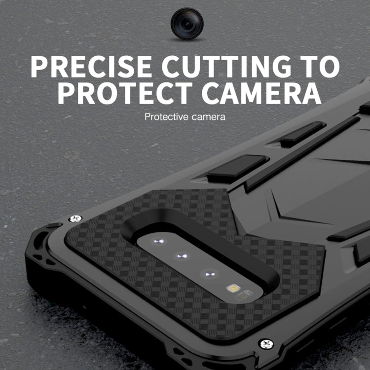 Shockproof Dustproof Metal Armor Protective Case for Galaxy S10