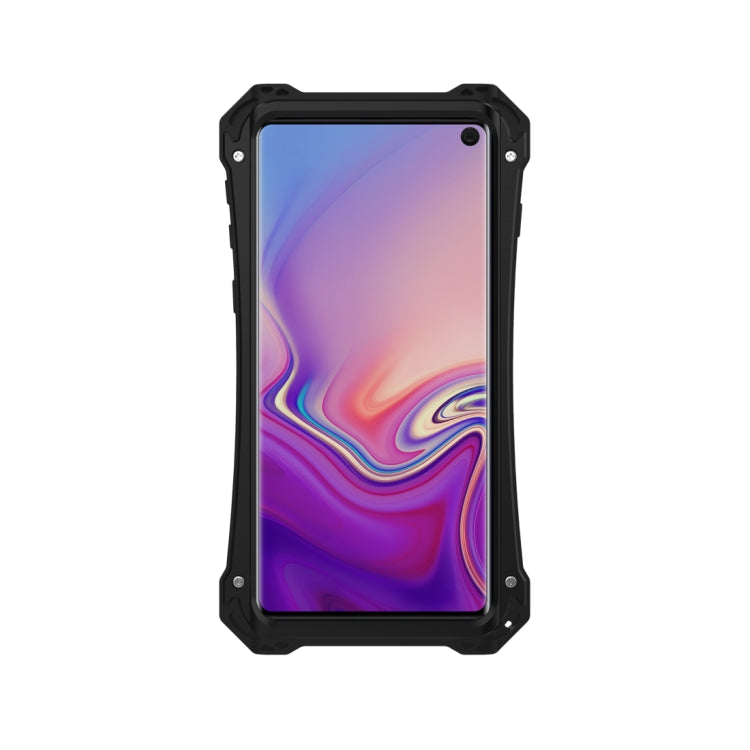 Shockproof Dustproof Metal Armor Protective Case for Galaxy S10