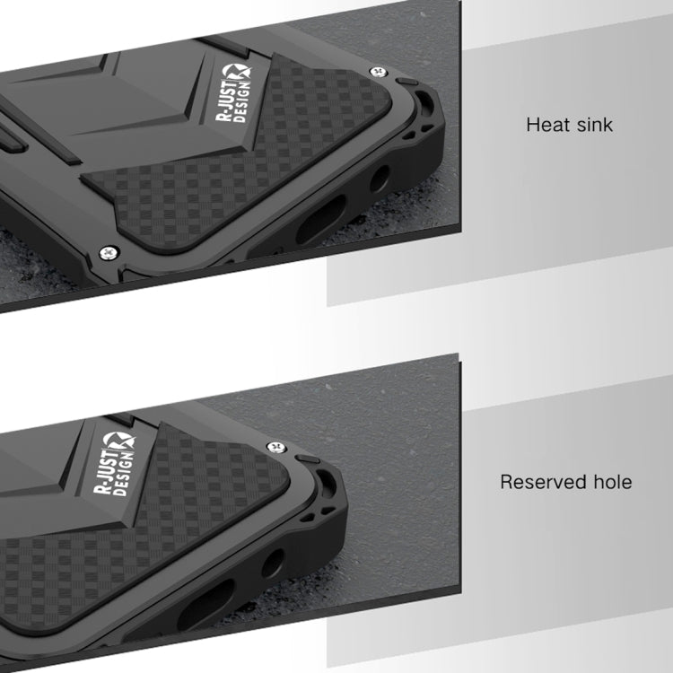 Shockproof Dustproof Metal Armor Protective Case for Galaxy S10