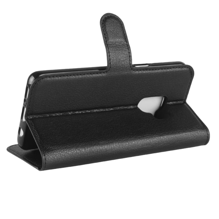 For Galaxy S9 Litchi Texture Horizontal Flip Leather Case with Holder & Wallet & Card Slots