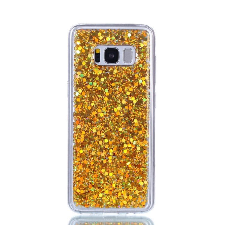 For Galaxy S8 Glitter Powder Soft TPU Protective Case