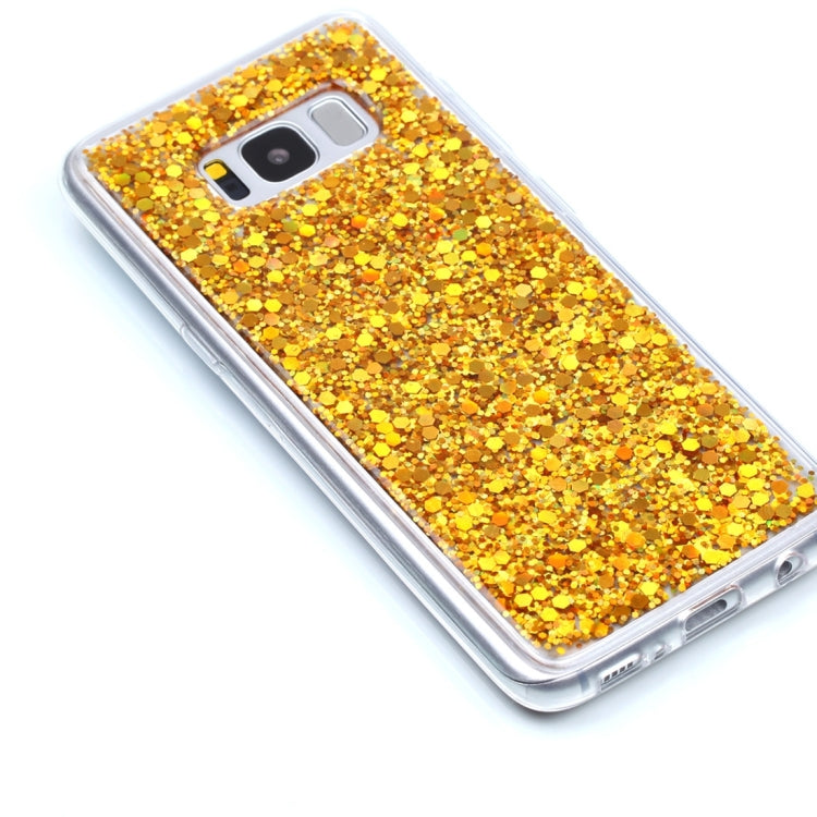 For Galaxy S8 Glitter Powder Soft TPU Protective Case