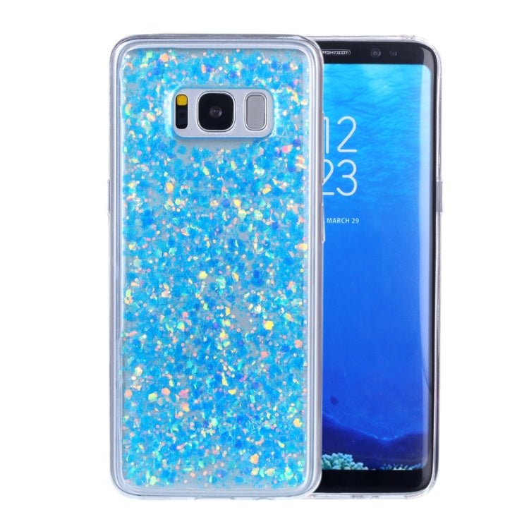 For Galaxy S8 Glitter Powder Soft TPU Protective Case
