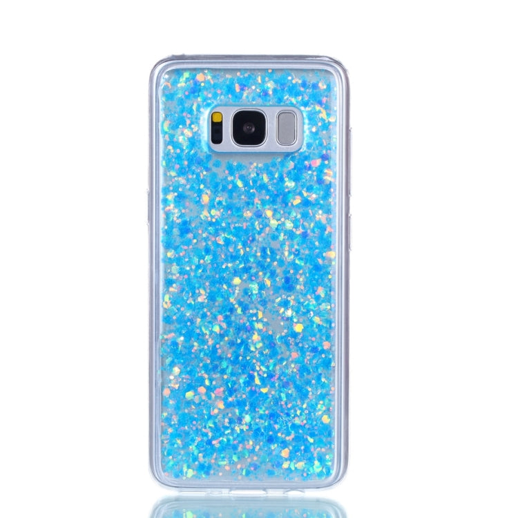 For Galaxy S8 Glitter Powder Soft TPU Protective Case