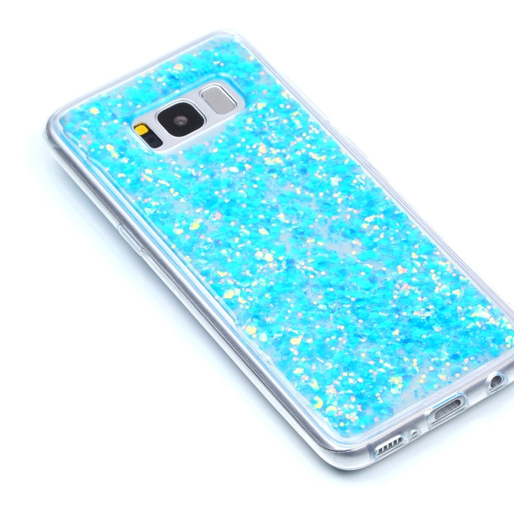 For Galaxy S8 Glitter Powder Soft TPU Protective Case