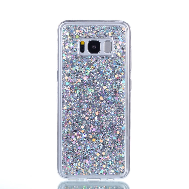 For Galaxy S8 Glitter Powder Soft TPU Protective Case