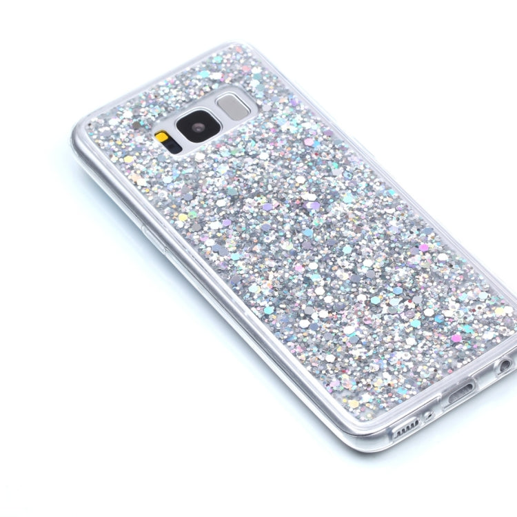 For Galaxy S8 Glitter Powder Soft TPU Protective Case