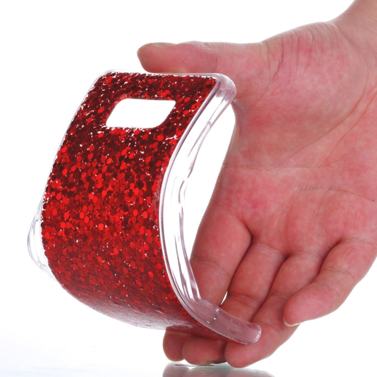 For Galaxy S8 + / G9550 Glitter Powder Soft TPU Protective Case