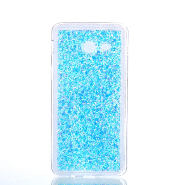 For Galaxy J3 (2017) (US Version) Glitter Powder Soft TPU Protective Case