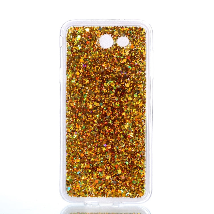 For Galaxy J7 (2017) (US Version) Glitter Powder Soft TPU Protective Case