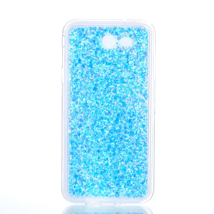 For Galaxy J7 (2017) (US Version) Glitter Powder Soft TPU Protective Case