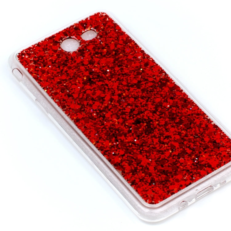 For Galaxy J7 (2017) (US Version) Glitter Powder Soft TPU Protective Case