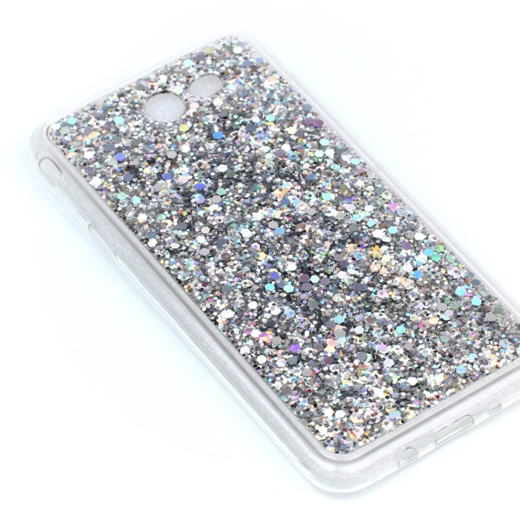 For Galaxy J7 (2017) (US Version) Glitter Powder Soft TPU Protective Case