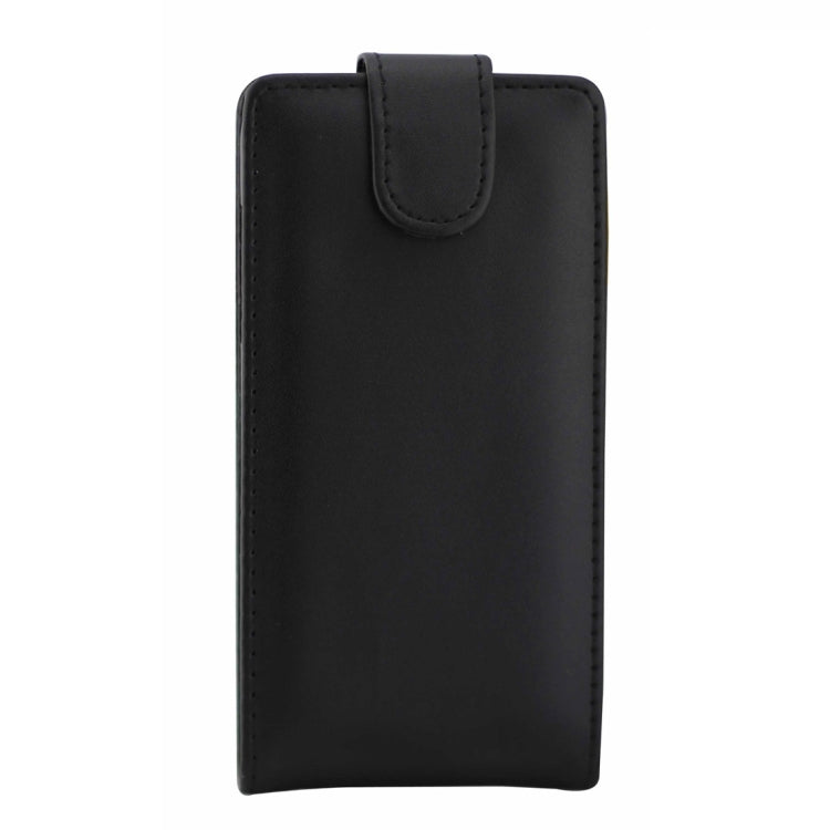 For Galaxy A3 (2017) Vertical Flip Leather Case(Black)