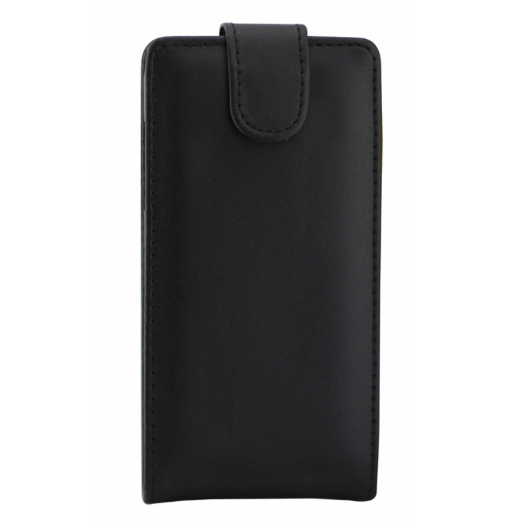 For Galaxy A5 (2017) Vertical Flip Leather Case(Black)