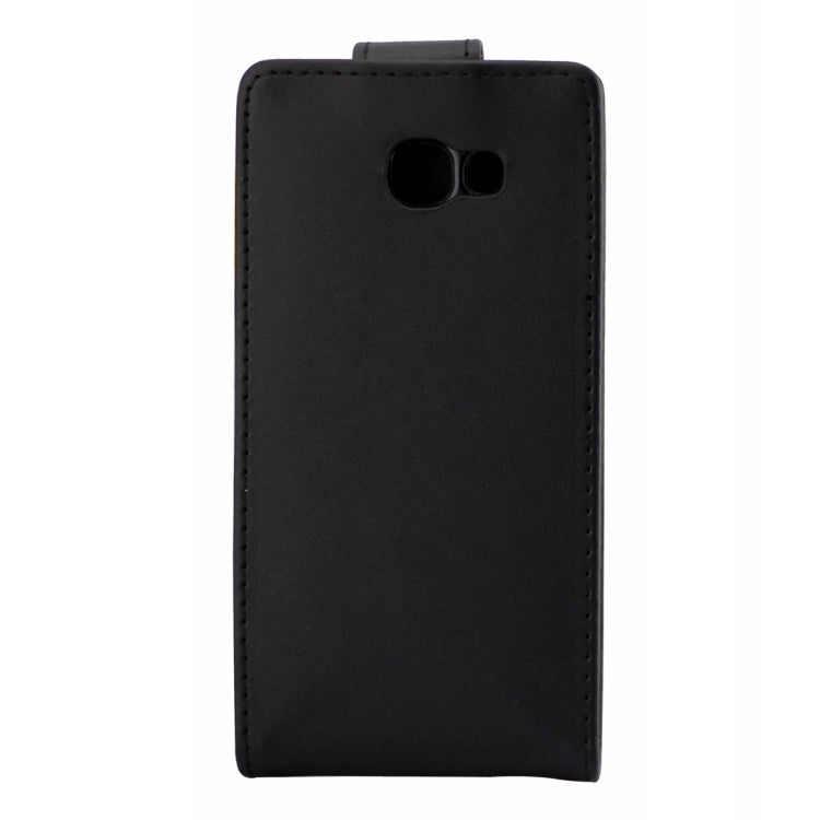 For Galaxy A5 (2017) Vertical Flip Leather Case(Black)