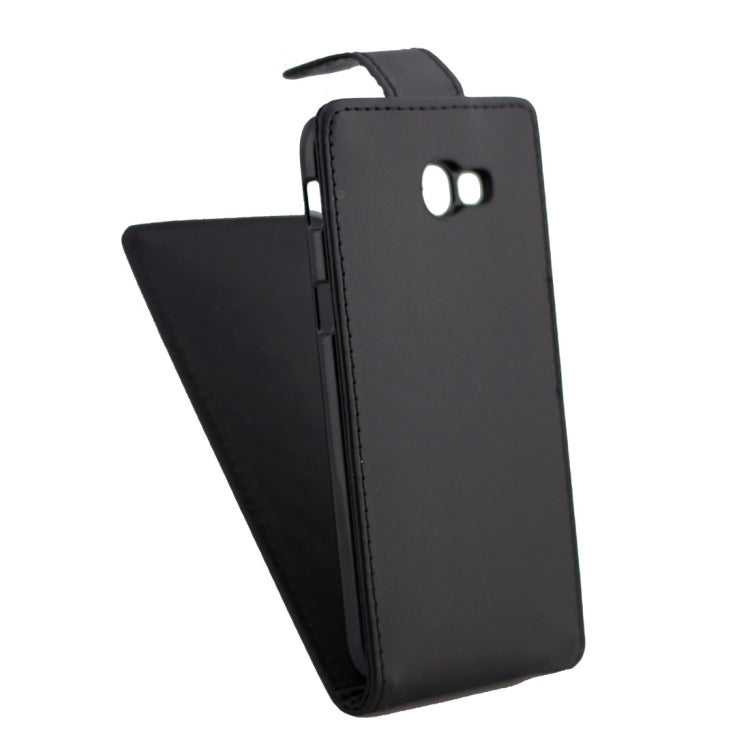 For Galaxy A5 (2017) Vertical Flip Leather Case(Black)