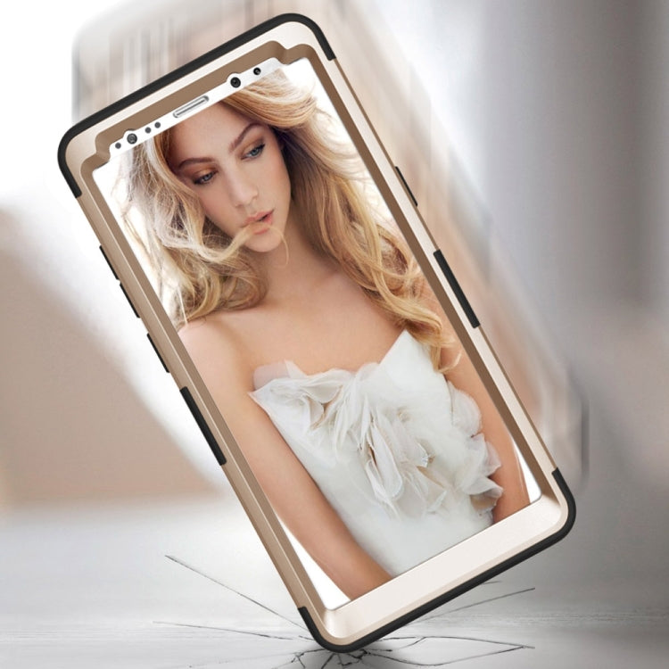 For Galaxy Note 8 Diamond Silicone + PC Dropproof Combination Protective Case