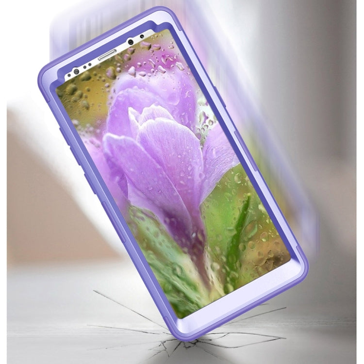 For Galaxy Note 8 Diamond Silicone + PC Dropproof Combination Protective Case