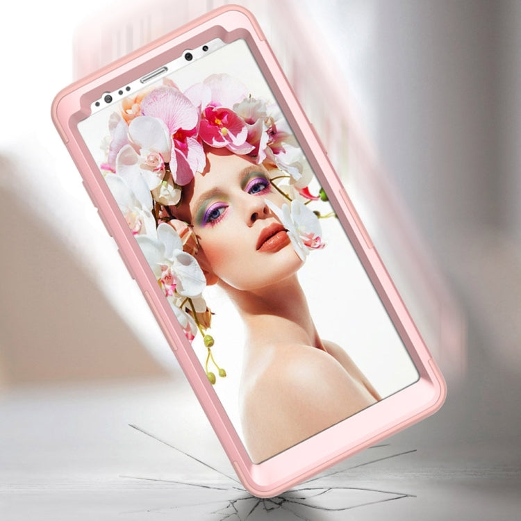 For Galaxy Note 8 Diamond Silicone + PC Dropproof Combination Protective Case