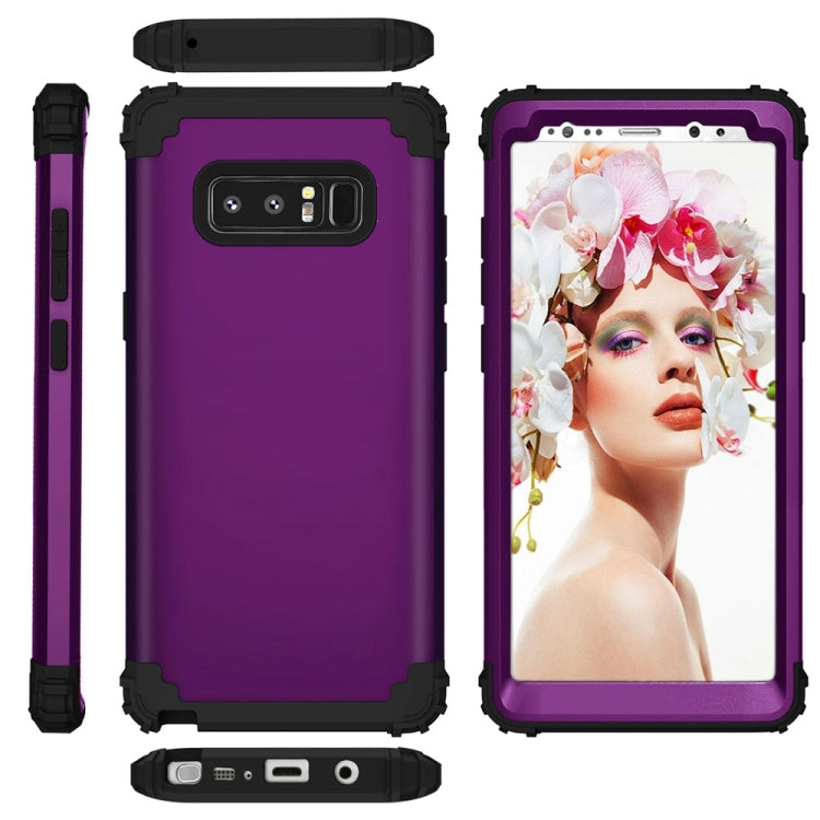 For Galaxy Note 8 Silicone + PC Dropproof Combination Protective Case