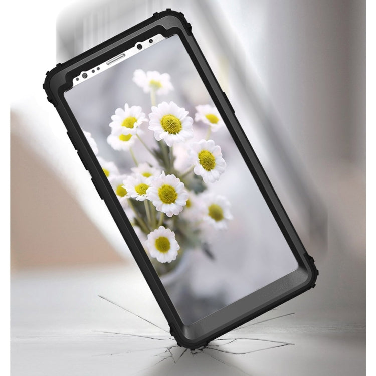 For Galaxy Note 8 Silicone + PC Dropproof Combination Protective Case