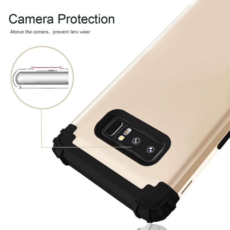 For Galaxy Note 8 Silicone + PC Dropproof Combination Protective Case