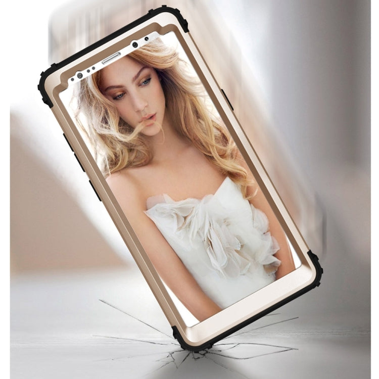 For Galaxy Note 8 Silicone + PC Dropproof Combination Protective Case