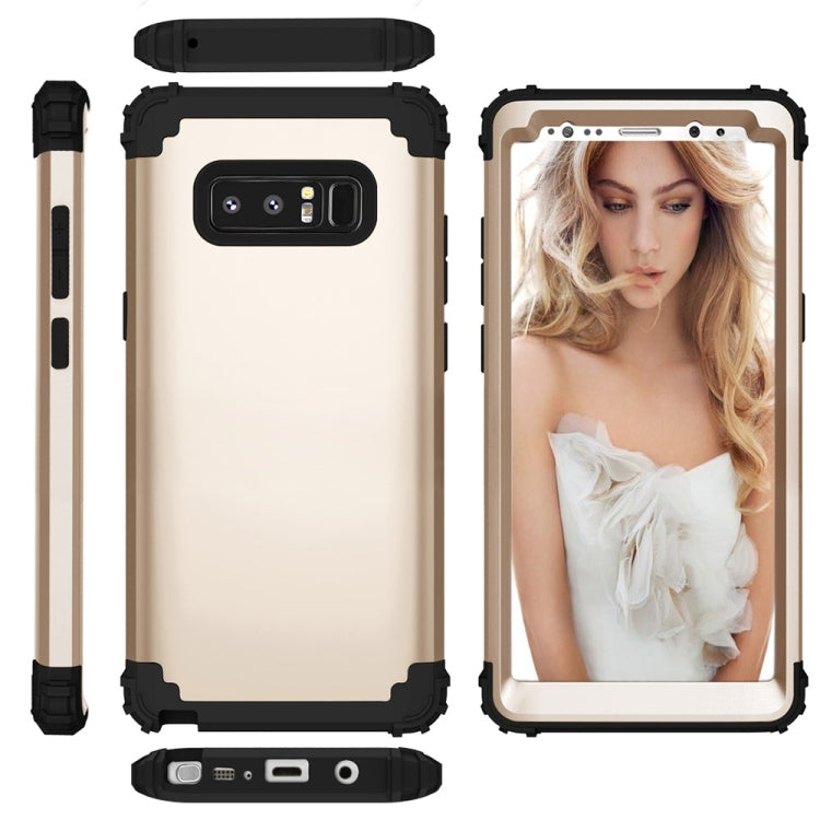 For Galaxy Note 8 Silicone + PC Dropproof Combination Protective Case