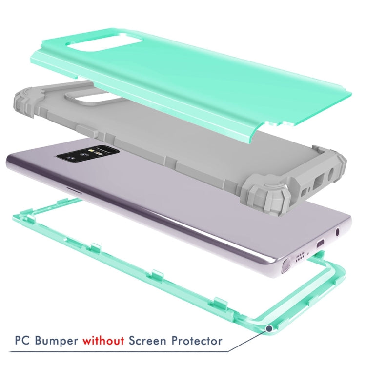 For Galaxy Note 8 Silicone + PC Dropproof Combination Protective Case
