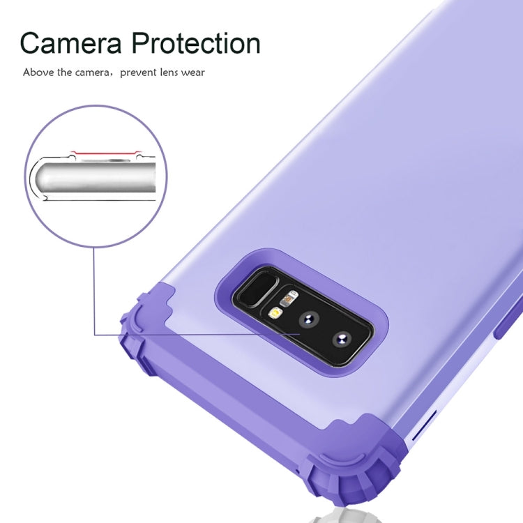 For Galaxy Note 8 Silicone + PC Dropproof Combination Protective Case