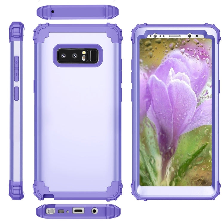 For Galaxy Note 8 Silicone + PC Dropproof Combination Protective Case