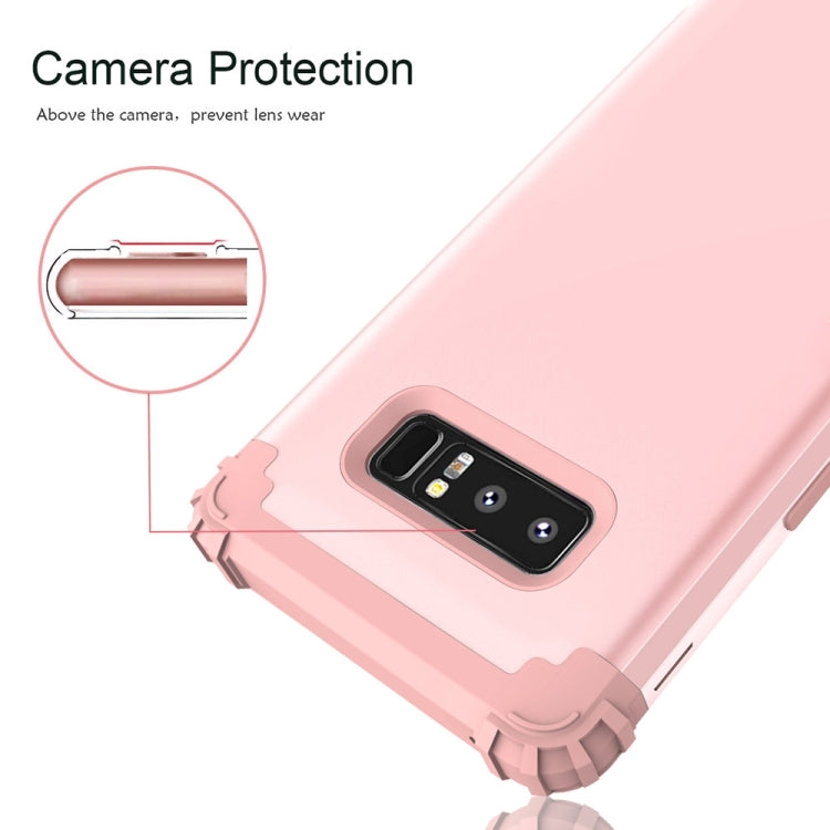 For Galaxy Note 8 Silicone + PC Dropproof Combination Protective Case