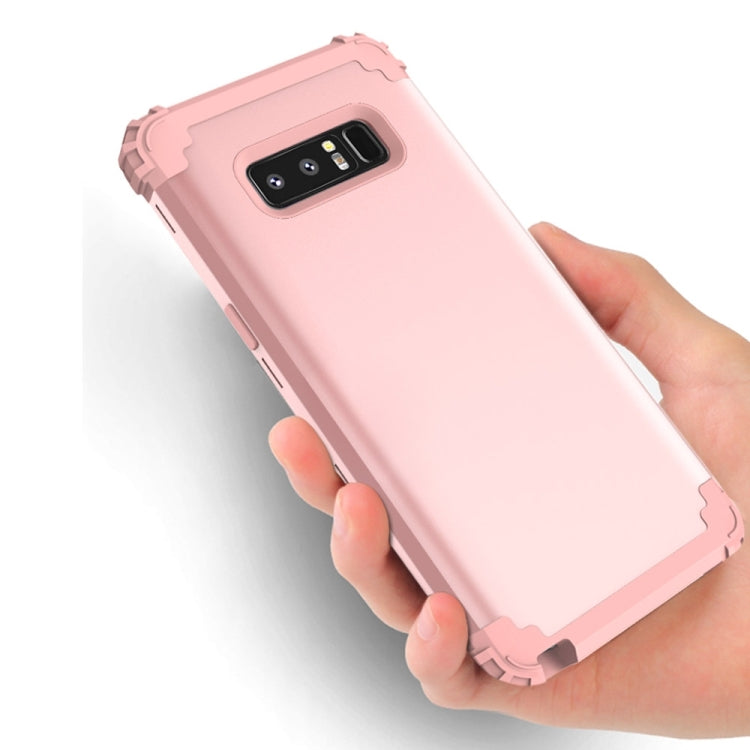 For Galaxy Note 8 Silicone + PC Dropproof Combination Protective Case