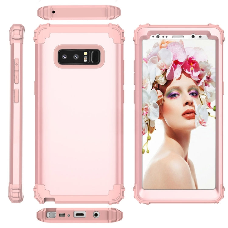 For Galaxy Note 8 Silicone + PC Dropproof Combination Protective Case