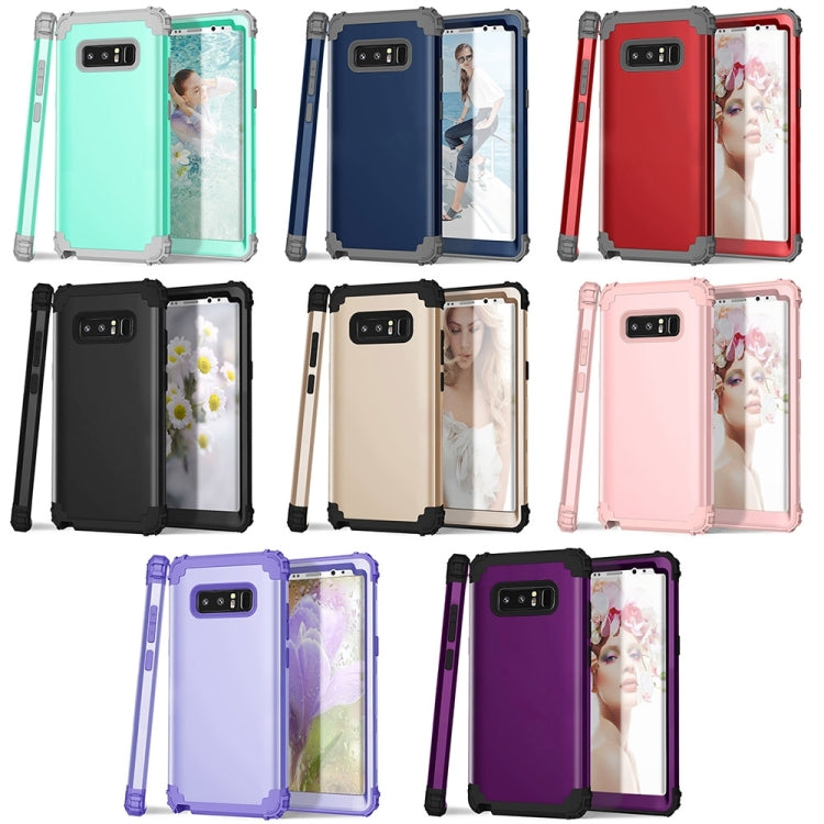 For Galaxy Note 8 Silicone + PC Dropproof Combination Protective Case