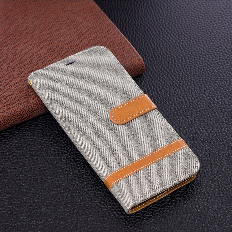 For Galaxy S9+ Denim Texture TPU + PU Horizontal Flip Leather Case with Holder & Card Slots & Wallet & Lanyard