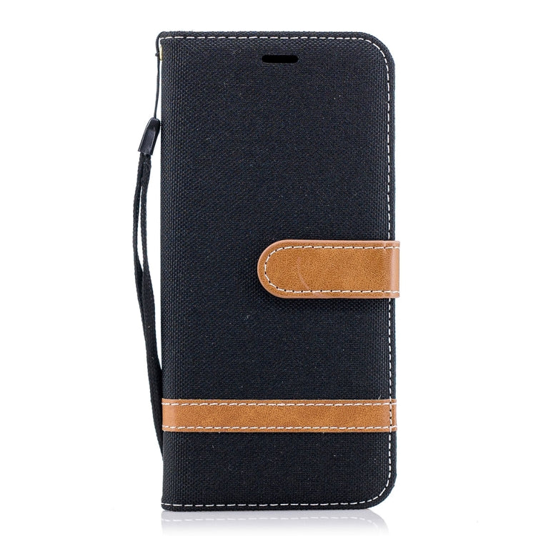 For Galaxy S9 Denim Texture TPU + PU Horizontal Flip Leather Case with Holder & Card Slots & Wallet & Lanyard
