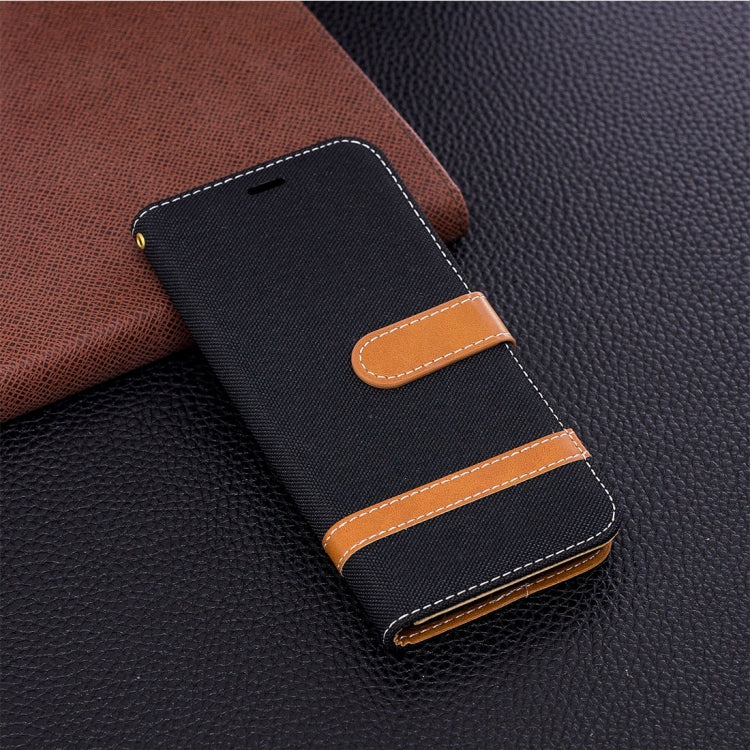 For Galaxy S9 Denim Texture TPU + PU Horizontal Flip Leather Case with Holder & Card Slots & Wallet & Lanyard