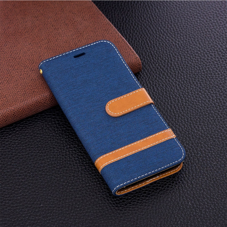 For Galaxy S9 Denim Texture TPU + PU Horizontal Flip Leather Case with Holder & Card Slots & Wallet & Lanyard